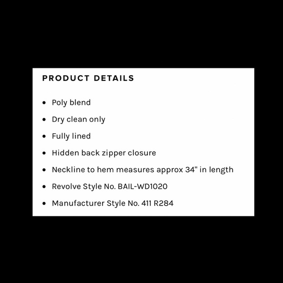 Bailey 44 Foolish Games Dress in Black. - Picture 7 of 10